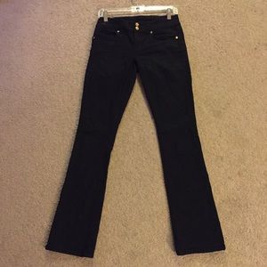 Cache slim boot jeans