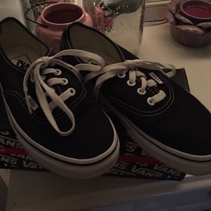 Vans Authentic Black Shoes