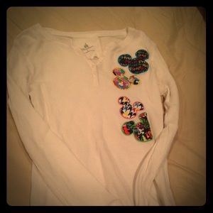 Authentic Disney parks thermal shirt