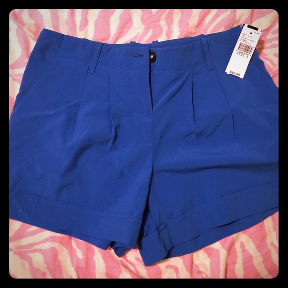 Blue shorts