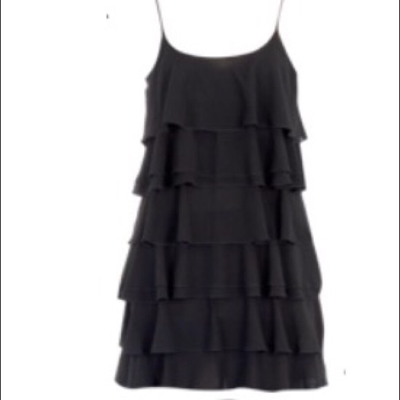 BCBG MaxAzria short tiered dress