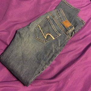 Blue skinny jeans from American eagle outfitters