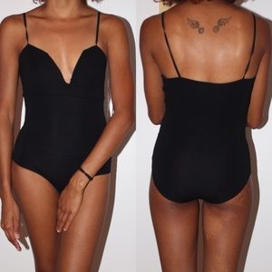 GoJane Other - Black V Bodysuit GoJane Other - Black V Bodysuit