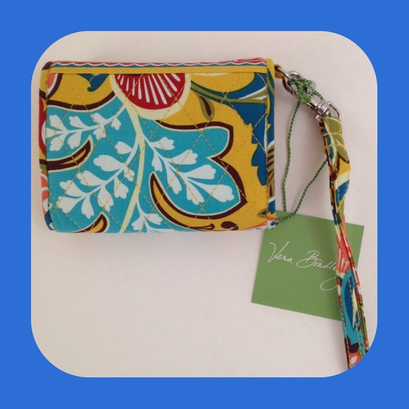 Vera Bradley Super Smart Wristlet In Provençal - Picture 2 of 3