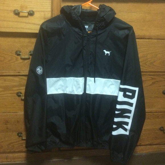 PINK Victoria's Secret Jackets & Blazers - Victoria's Secret Pink anorak windbreaker