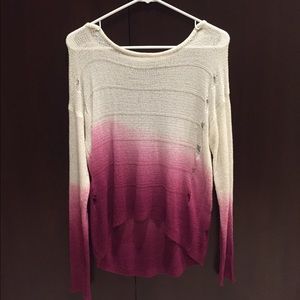 SOLD 🚫 ombré distressed sweater!!¡¡