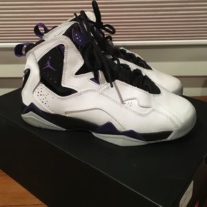 Jordan True Flights in Purple