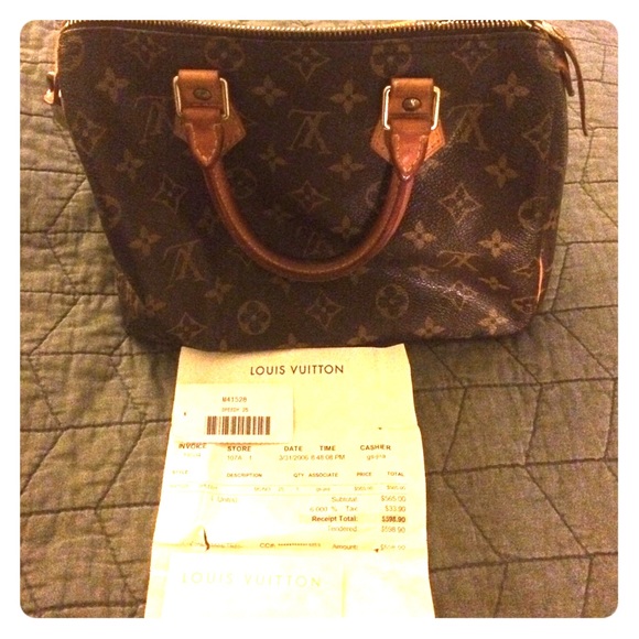 Louis Vuitton Monogram Speedy 25