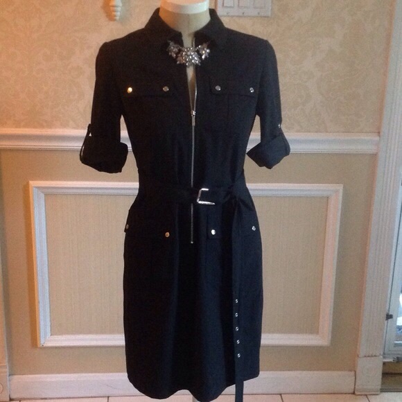 Michael Kors military style dress - Picture 2 of 3