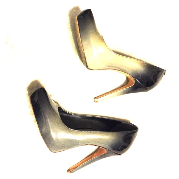 Ombré Black/Gray Aldo pumps - Picture 1 of 1