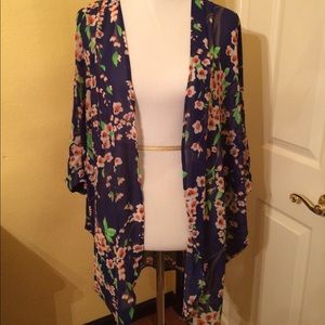 Floral kimono