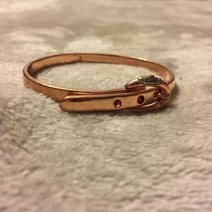 Henri Bendel Buckle Rose Gold Bracelet