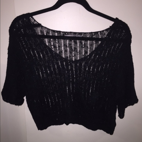 Rubbish Cropped Sweater