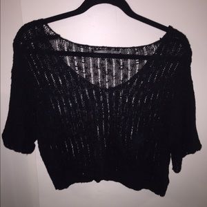 Rubbish Cropped Sweater