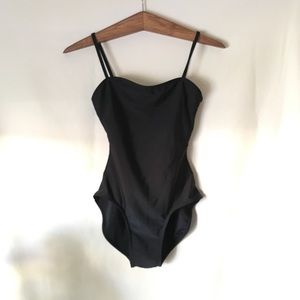 Black leotard/bodysuit sz S