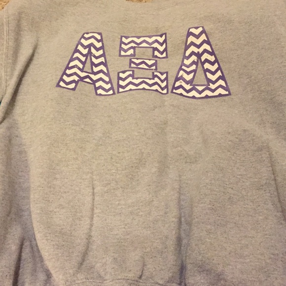 Alpha Xi delta crew neck