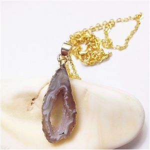 Unique Natural Gemstone Necklace