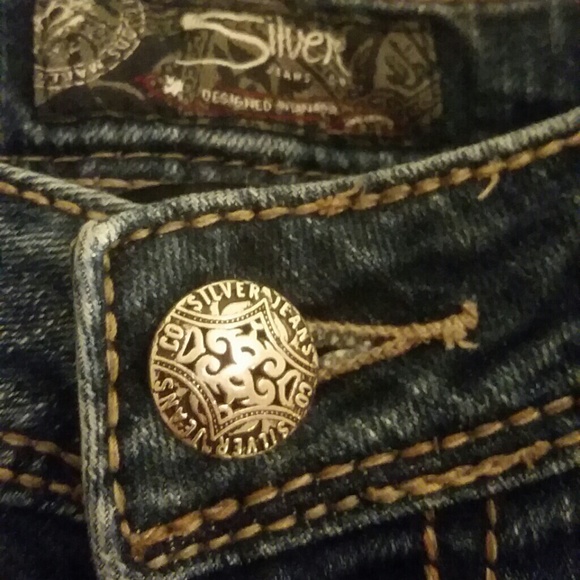 Silver jeans