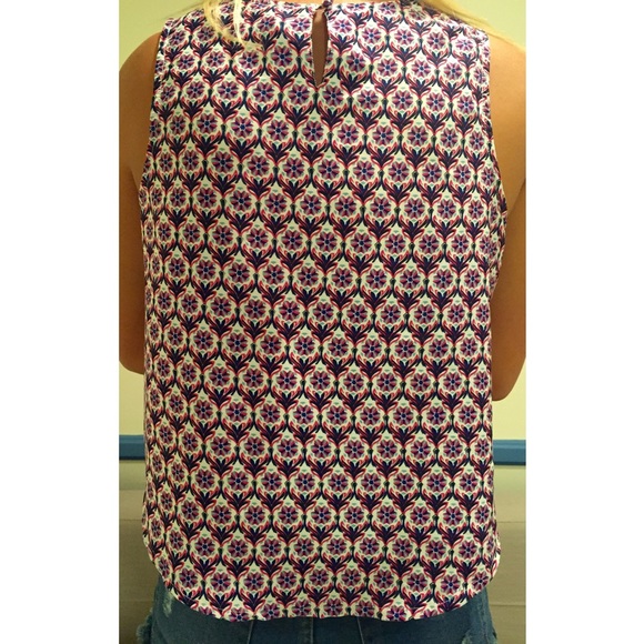 ASOS Vibrant Patterned Crop - Picture 2 of 2