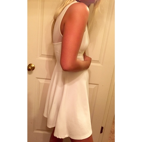 ASOS Mesh White Dress