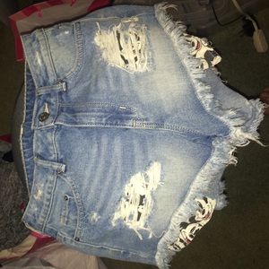 NWOT Mickey Mouse High Waisted Shorts