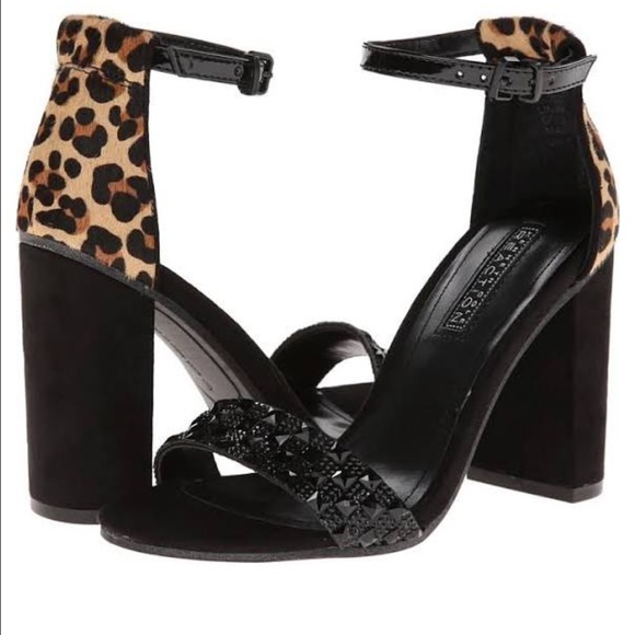 Kenneth Cole leopard heels