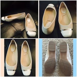 Calvin Klein Pash flats, barely worn like new
