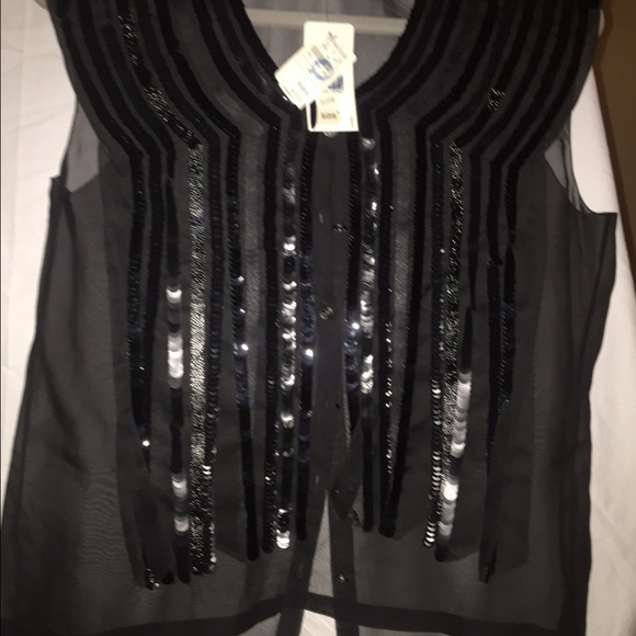 Black Chanel top,beautiful.