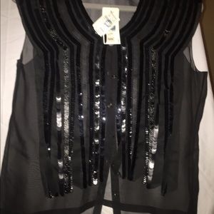 Black Chanel top,beautiful.