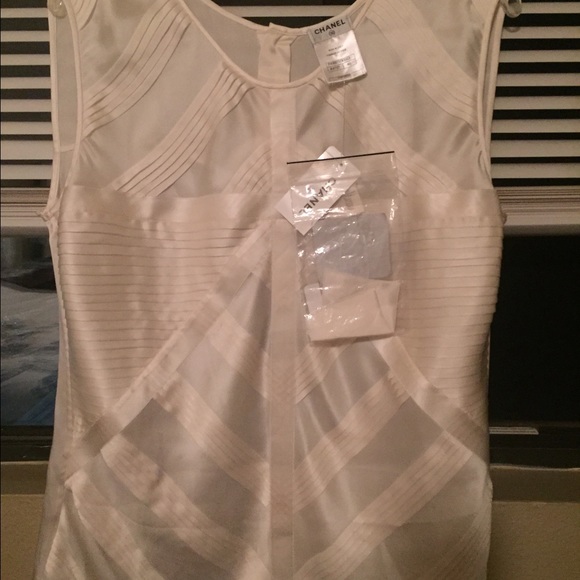 Chanel ivory top
