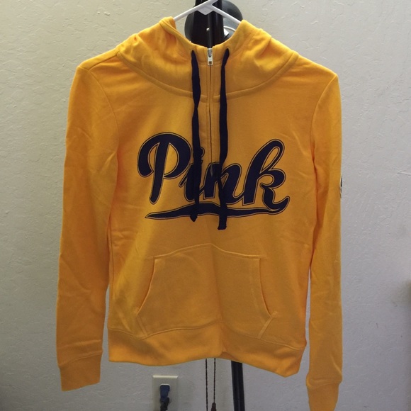 Victoria's Secret Pink Perfect Half Zip Hoodie