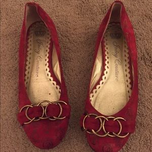 Juicy Couture red flats