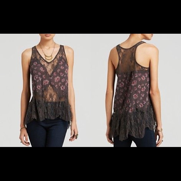 💕FREE PEOPLE💕FULL BLOSSOM SLEEVELESS TOP - Picture 2 of 4
