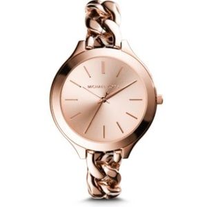 Michael Kors Slim Runway Rose Gold Watch