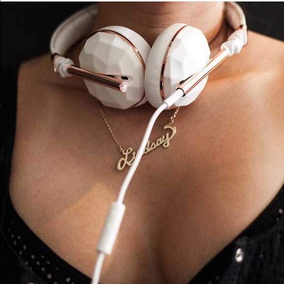 CAEDEN black &gold luxury headphones NEW