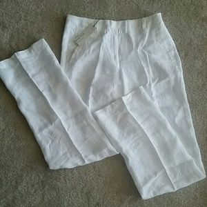 NWT Benetton Linen Pants