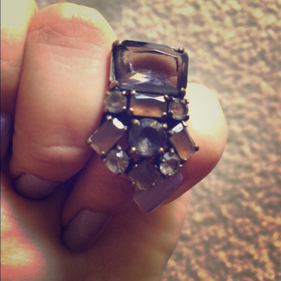 Dark purple ring