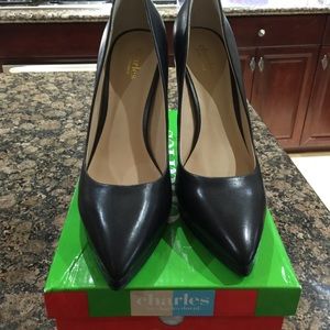 Nordstrom Charles David Black Leather