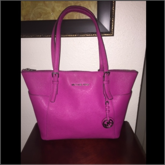 SOLD Michael Kors Raspberry Tote SOLD