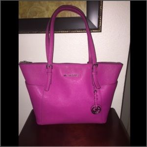 SOLD Michael Kors Raspberry Tote SOLD