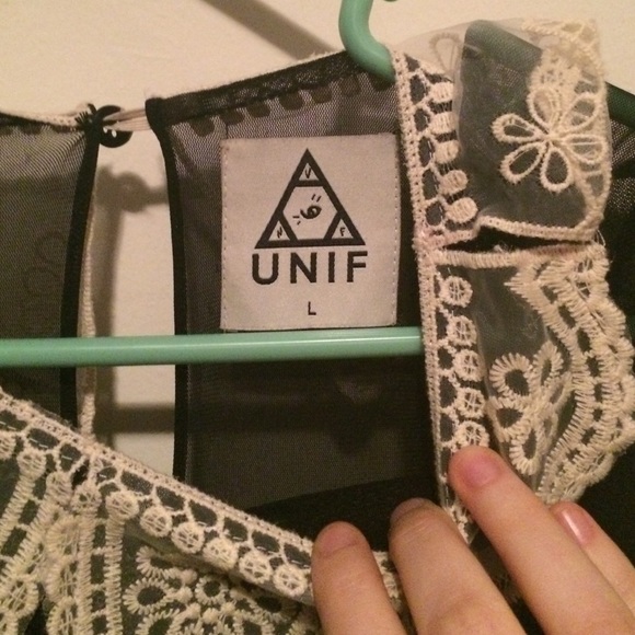 UNIF Wednesday Dress in size Large. Worn twice.