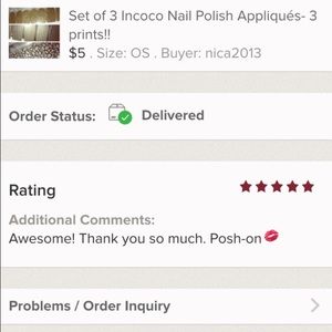 ⭐️⭐️⭐️⭐️⭐️ thank you for the feedback!