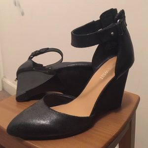 Nine West Wedge Ankle Pumps 7
