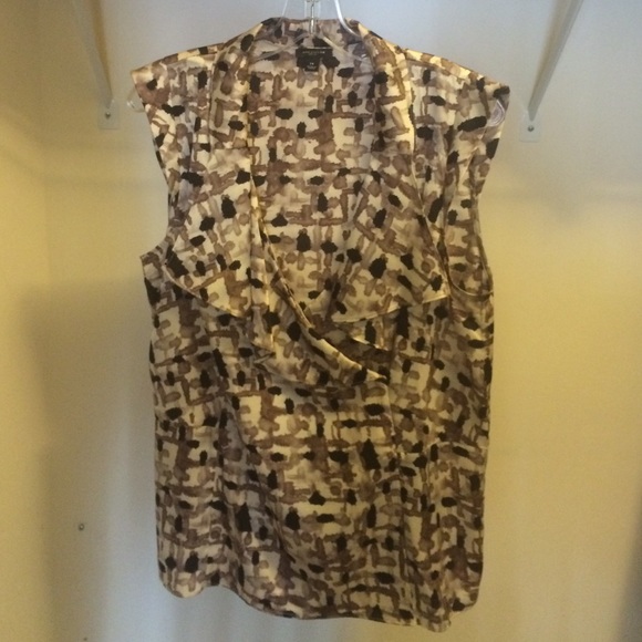 Ann Taylor printed blouse