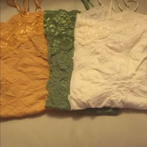 Maurice's lace Cami's. Size Large