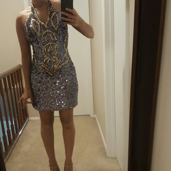 Sexy Showtime sequined dress