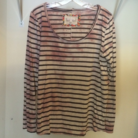 Authentic Anthropologie Pure & Good L/S tee