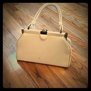 Vintage cream purse