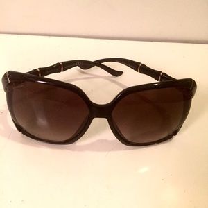 Gucci 3508S Black Bamboo Sunglasses