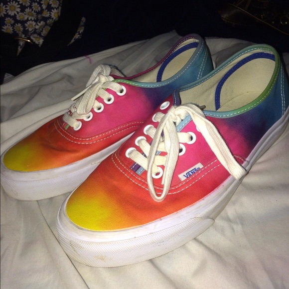 Tie Dye Vans